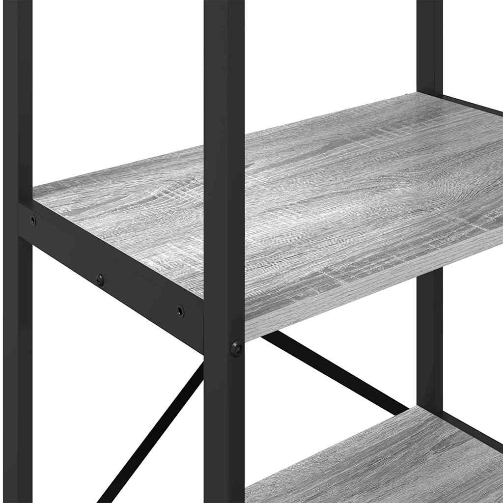 Bücherregal Graues Sonoma 56 x 34 x 96 cm Holzwerkstoff