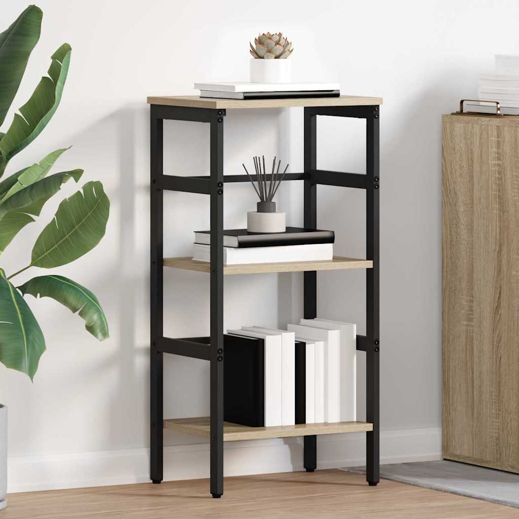 Bücherregal Sonoma-Eiche 40 x 29,5 x 81 cm Holzwerkstoff