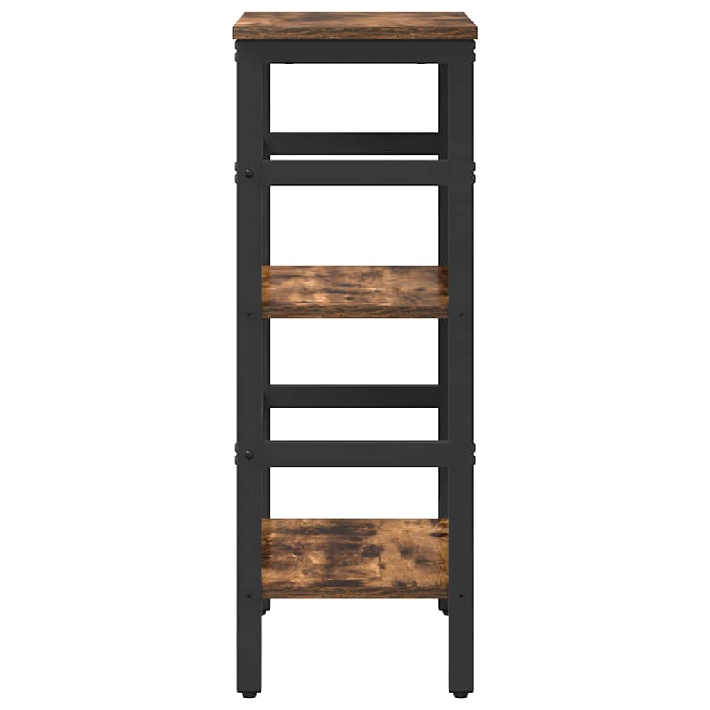 Bücherregal Geräucherte Eiche 40 x 29,5 x 81 cm Holzwerkstoff