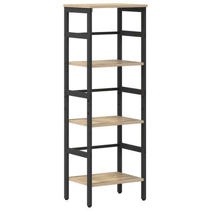 Bücherregal Sonoma-Eiche 40 x 29,5 x 115 cm Holzwerkstoff