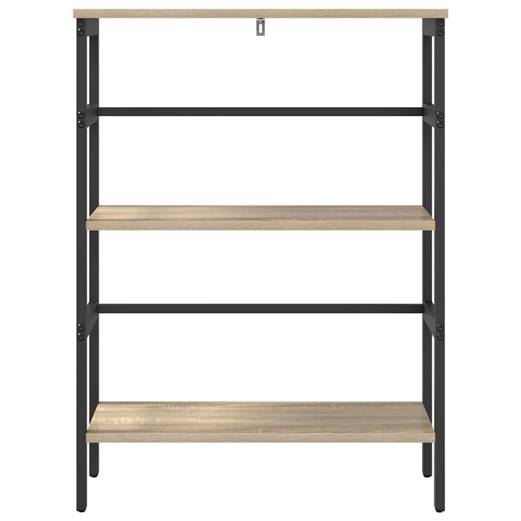 Bücherregal Sonoma-Eiche 60 x 29,5 x 81 cm Holzwerkstoff