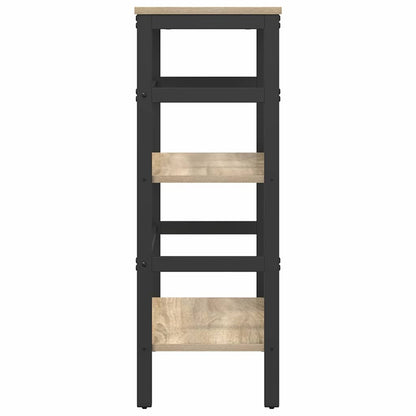 Bücherregal Sonoma-Eiche 60 x 29,5 x 81 cm Holzwerkstoff