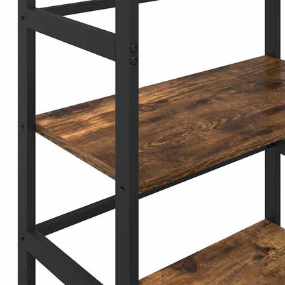 Bücherregal Geräucherte Eiche 60 x 29,5 x 81 cm Holzwerkstoff