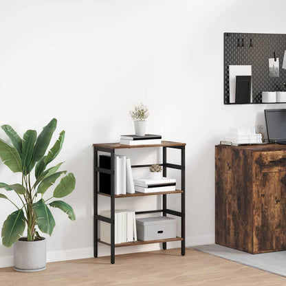 Bücherregal Geräucherte Eiche 60 x 29,5 x 81 cm Holzwerkstoff