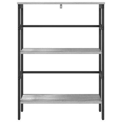 Bücherregal Graues Sonoma 60 x 29,5 x 81 cm Holzwerkstoff