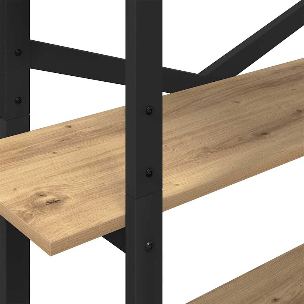 Bücherregal Artisan-Eiche 100 x 33,5 x 178 cm Holzwerkstoff