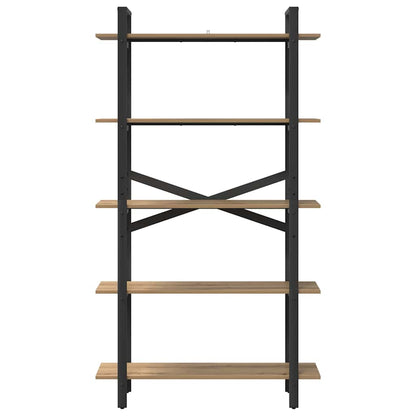 Bücherregal Artisan-Eiche 100 x 33,5 x 178 cm Holzwerkstoff