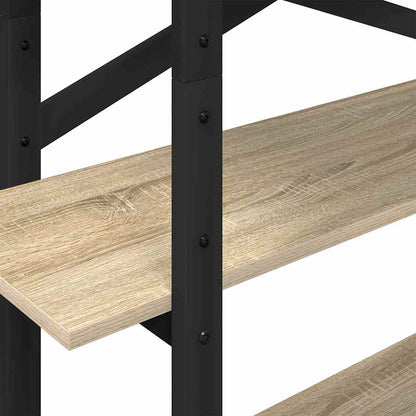 Bücherregal Sonoma-Eiche 100 x 33,5 x 140 cm Holzwerkstoff