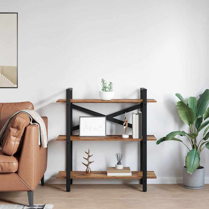 Bücherregal Altholz 100 x 33,5 x 102 cm Holzwerkstoff