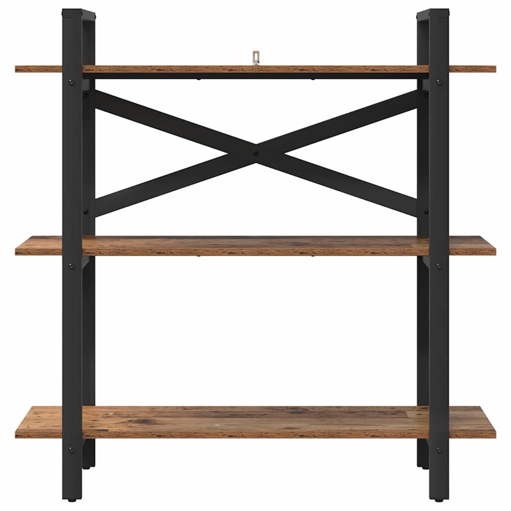 Bücherregal Altholz 100 x 33,5 x 102 cm Holzwerkstoff