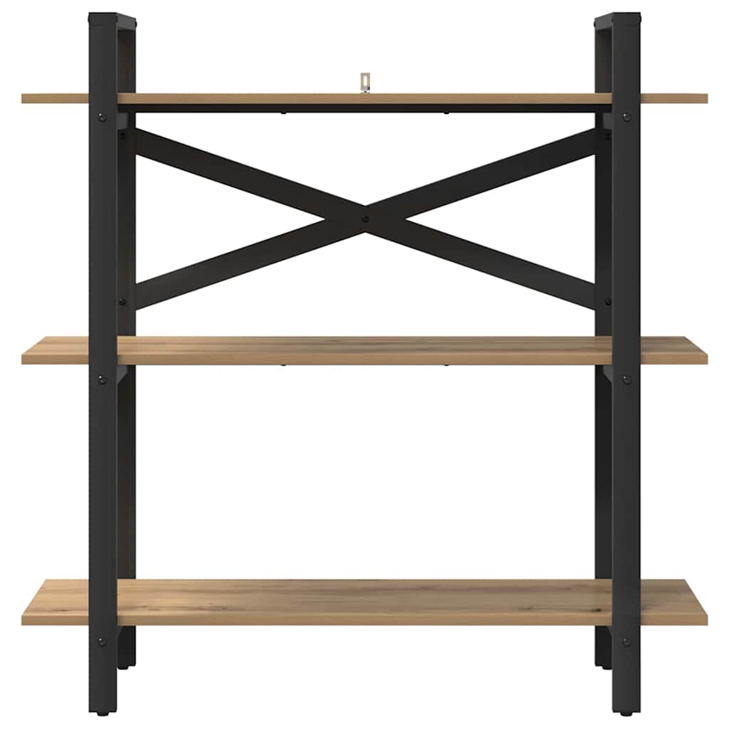 Bücherregal Artisan-Eiche 100 x 33,5 x 102 cm Holzwerkstoff