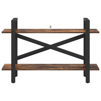 Bücherregal Geräucherte Eiche 100 x 33,5 x 64 cm Holzwerkstoff