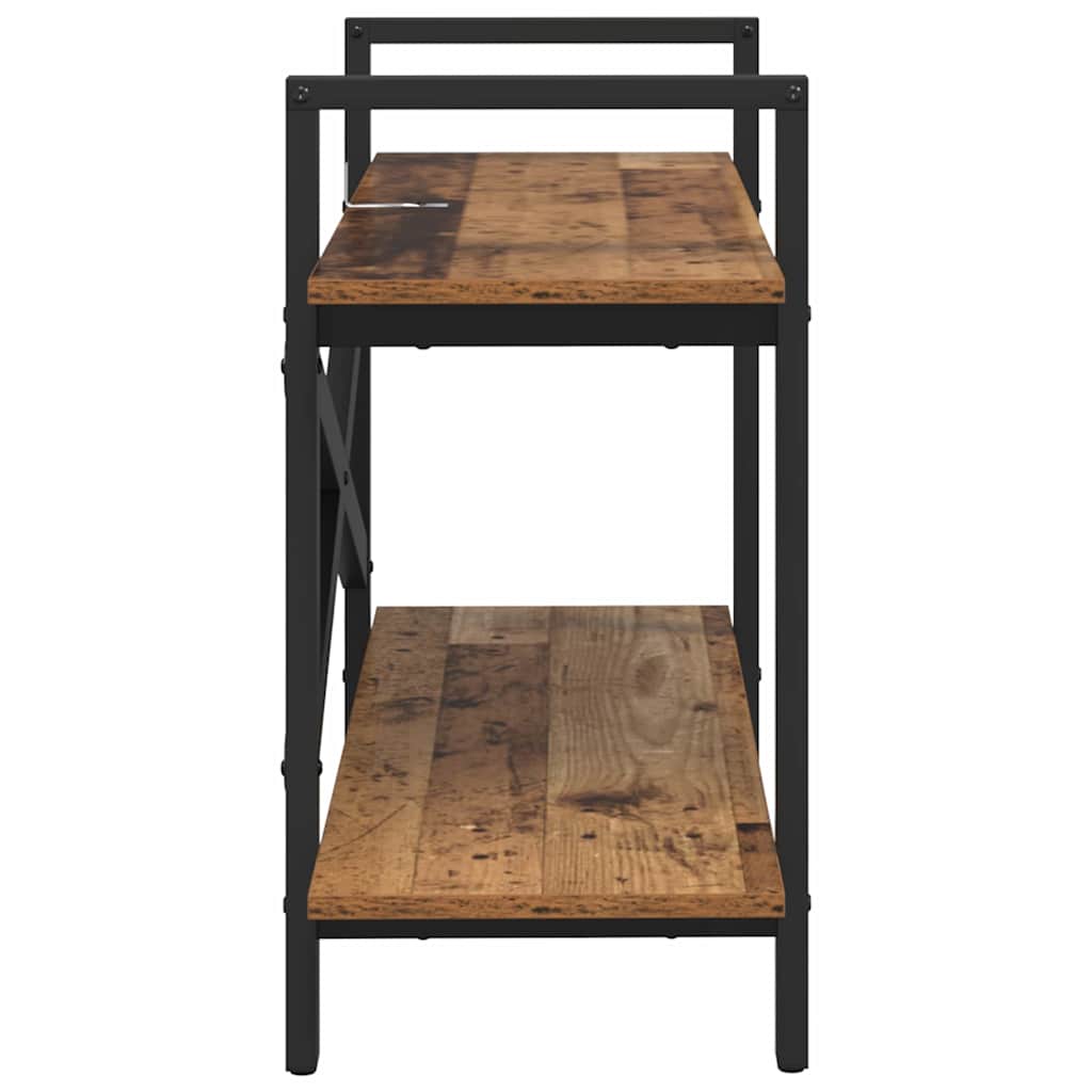 Bücherregal Altholz 100 x 33,5 x 64 cm Holzwerkstoff