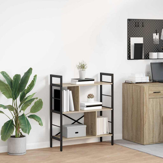 Bücherregal Sonoma-Eiche 75 x 30 x 91 cm Holzwerkstoff