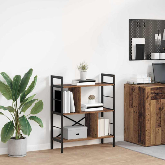 Bücherregal Altholz 75 x 30 x 91 cm Holzwerkstoff