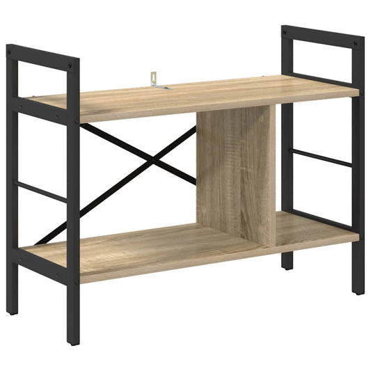 Bücherregal Sonoma-Eiche 75 x 30 x 58,5 cm Holzwerkstoff