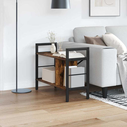 Bücherregal Geräucherte Eiche 75 x 30 x 58,5 cm Holzwerkstoff