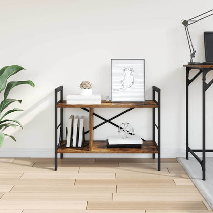 Bücherregal Geräucherte Eiche 75 x 30 x 58,5 cm Holzwerkstoff