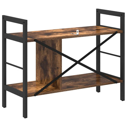 Bücherregal Geräucherte Eiche 75 x 30 x 58,5 cm Holzwerkstoff