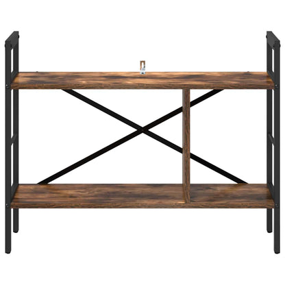 Bücherregal Geräucherte Eiche 75 x 30 x 58,5 cm Holzwerkstoff