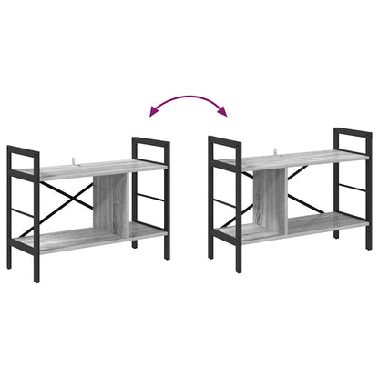 Bücherregal Graues Sonoma 75 x 30 x 58,5 cm Holzwerkstoff