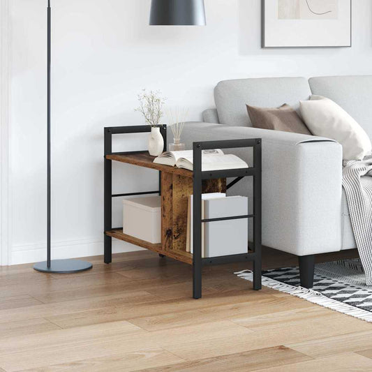 Bücherregal Altholz 75 x 30 x 58,5 cm Holzwerkstoff