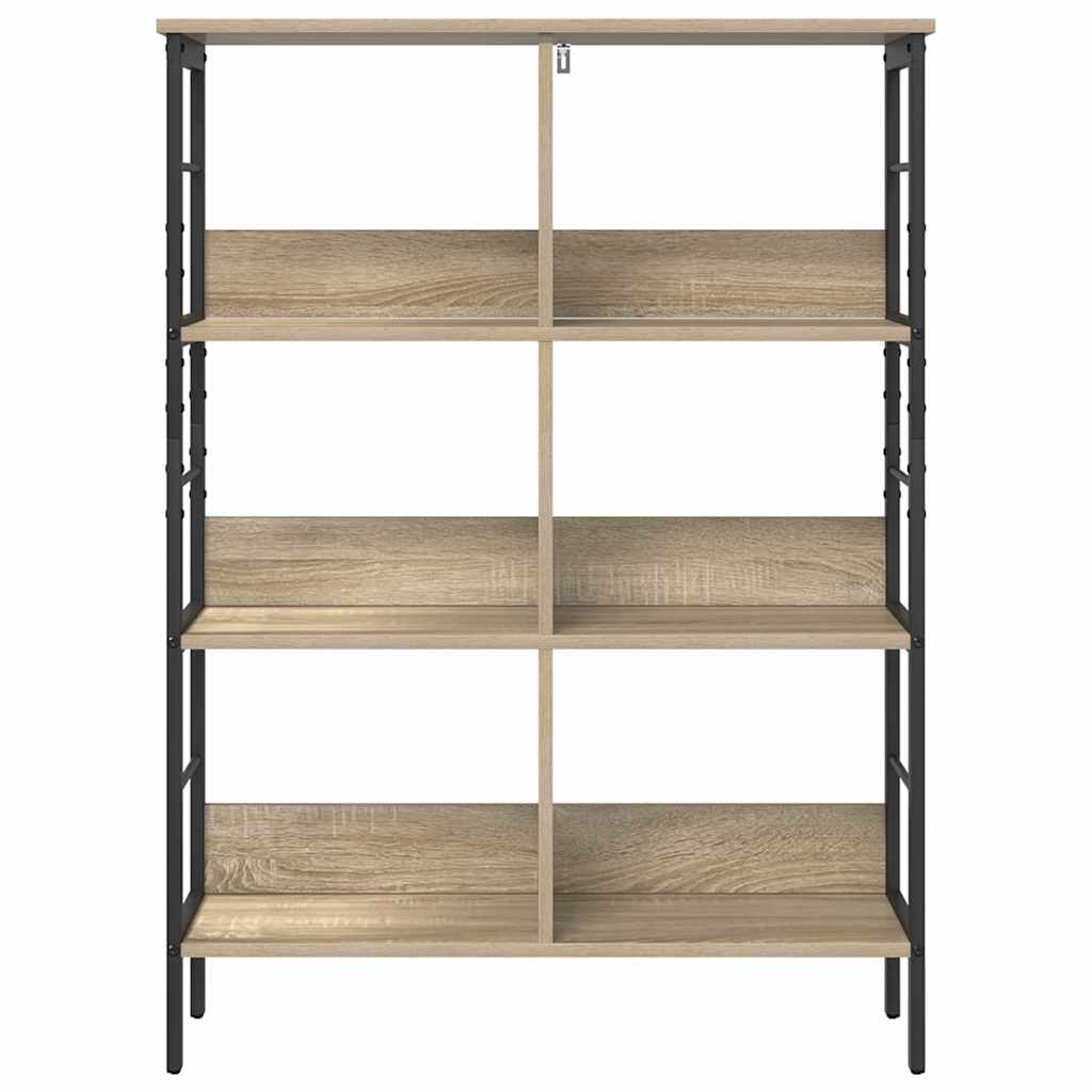 Bücherregal Sonoma-Eiche 82 x 32 x 112 cm Holzwerkstoff