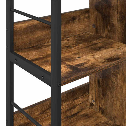 Bücherregal Geräucherte Eiche 82 x 32 x 79 cm Holzwerkstoff