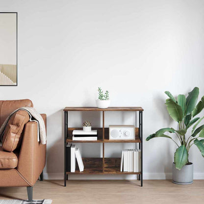 Bücherregal Geräucherte Eiche 82 x 32 x 79 cm Holzwerkstoff