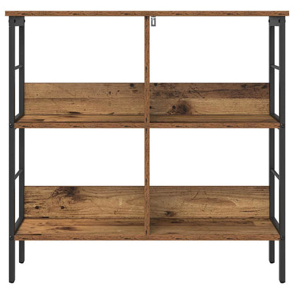 Bücherregal Altholz 82 x 32 x 79 cm Holzwerkstoff
