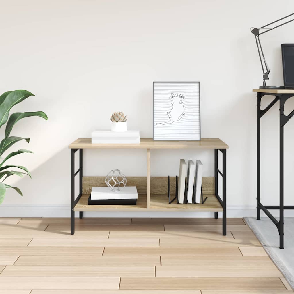 Bücherregal Sonoma-Eiche 82 x 32 x 47 cm Holzwerkstoff