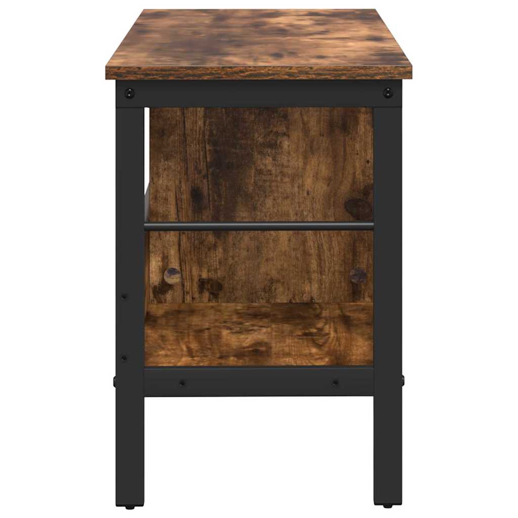 Bücherregal Geräucherte Eiche 82 x 32 x 47 cm Holzwerkstoff