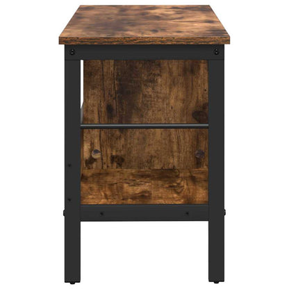 Bücherregal Geräucherte Eiche 82 x 32 x 47 cm Holzwerkstoff