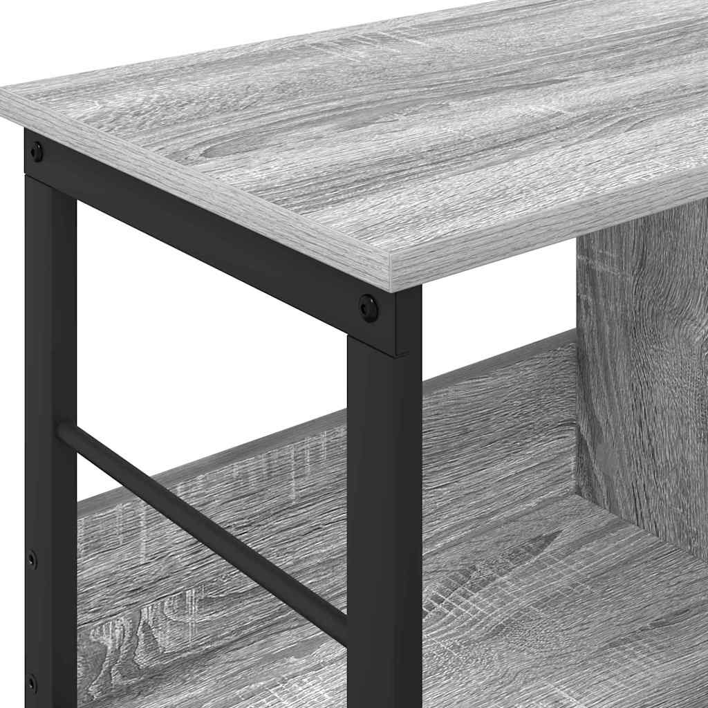 Bücherregal Graues Sonoma 82 x 32 x 47 cm Holzwerkstoff