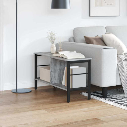 Bücherregal Graues Sonoma 82 x 32 x 47 cm Holzwerkstoff