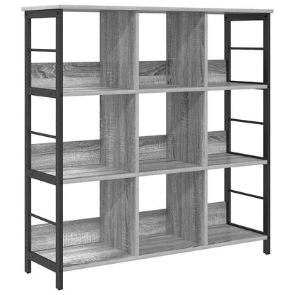 Bücherregal Graues Sonoma 102 x 32 x 104,5 cm Holzwerkstoff