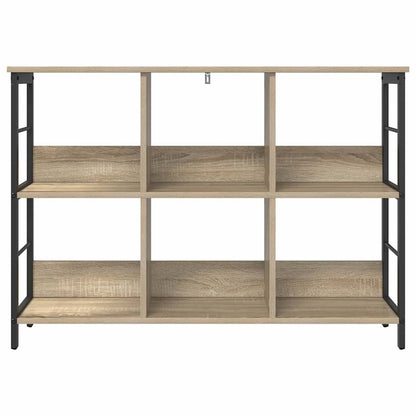 Bücherregal Sonoma-Eiche 102 x 32 x 72,5 cm Holzwerkstoff