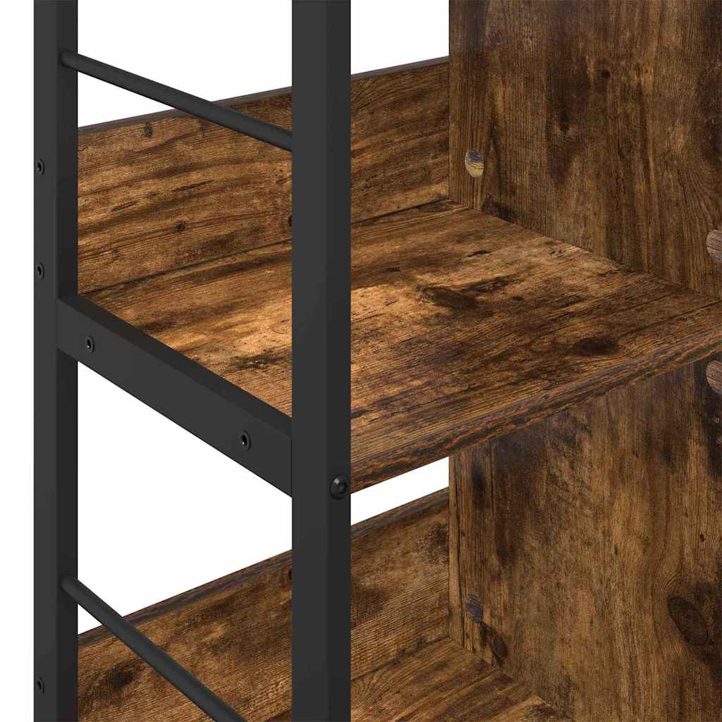 Bücherregal Geräucherte Eiche 102 x 32 x 72,5 cm Holzwerkstoff