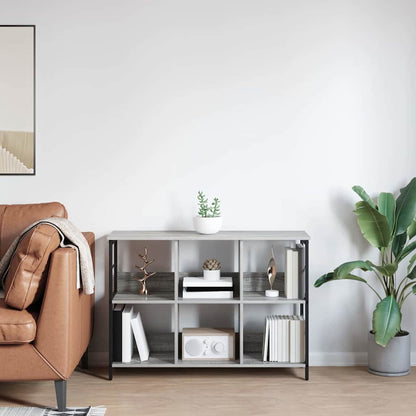 Bücherregal Graues Sonoma 102 x 32 x 72,5 cm Holzwerkstoff