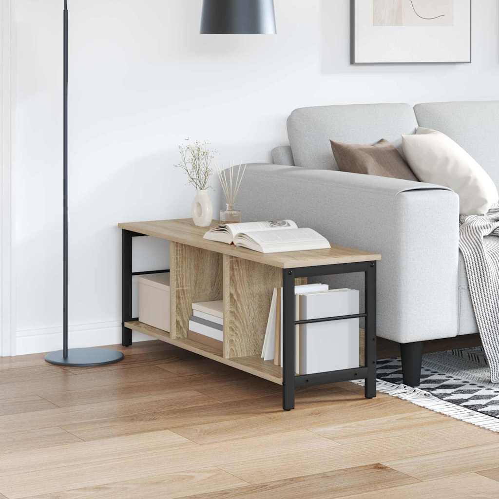 Bücherregal Sonoma-Eiche 102 x 32 x 40,5 cm Holzwerkstoff