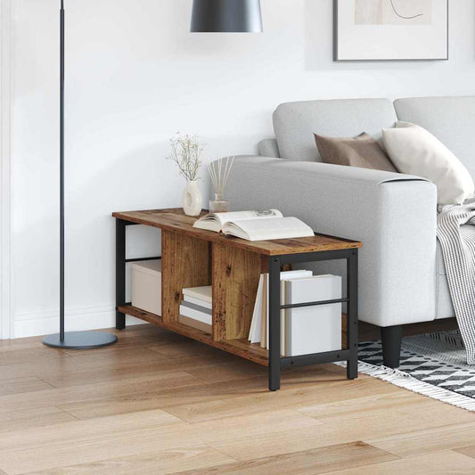 Bücherregal Altholz 102 x 32 x 40,5 cm Holzwerkstoff