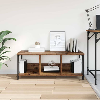 Bücherregal Altholz 102 x 32 x 40,5 cm Holzwerkstoff