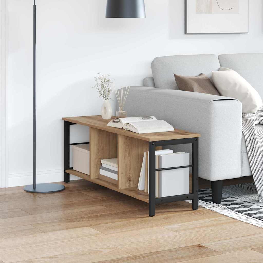 Bücherregal Artisan-Eiche 102 x 32 x 40,5 cm Holzwerkstoff