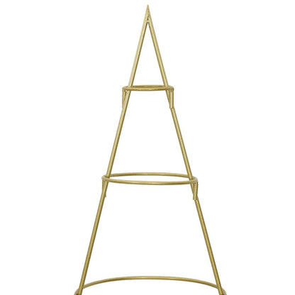 Metall Weihnachtsbaum Gold 150 cm Pulverbeschichteter Stahl