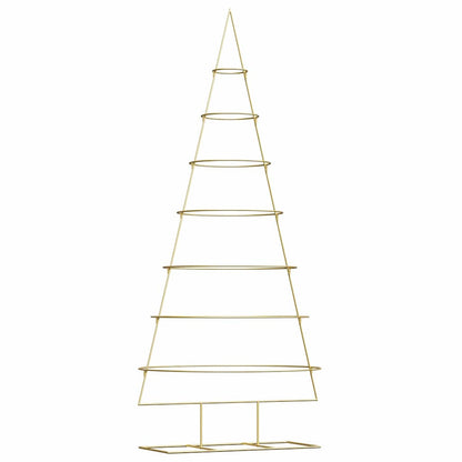 Metall Weihnachtsbaum Gold 210 cm Pulverbeschichteter Stahl