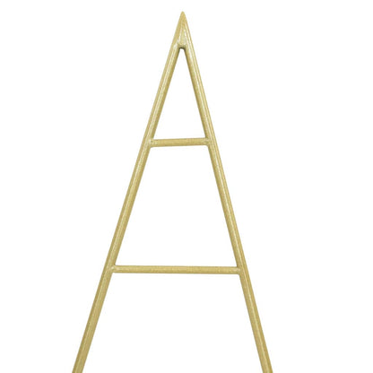Metall Weihnachtsbaum Gold 60 cm Pulverbeschichteter Stahl