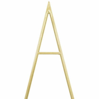 Metall Weihnachtsbaum Gold 125 cm Pulverbeschichteter Stahl