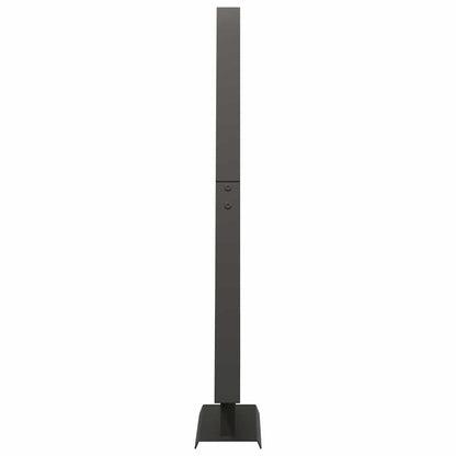 Metall Weihnachtsbaum mit Ständer Schwarz 90 cm Stahl