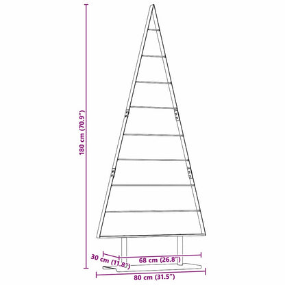 Metall Weihnachtsbaum mit Ständer Schwarz 180 cm Stahl