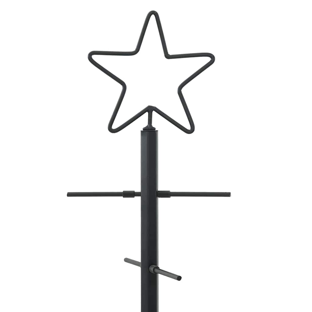 Metall Weihnachtsbaum Schwarz 90 cm Pulverbeschichteter Stahl